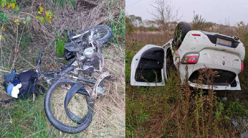 Fatal accidente: un joven alcoholizado perdió el control de su auto y mató a una mujer que conducía una moto